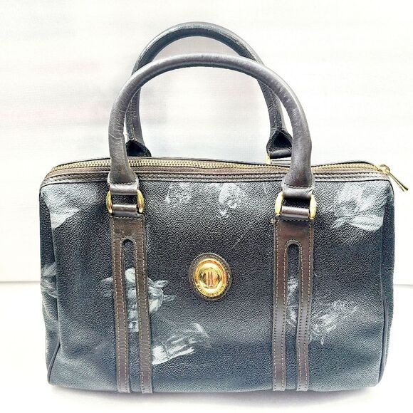 Louvrouse Canvas Leather Bag - Picture 1 of 8